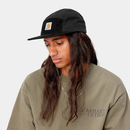 Gorra 5 paneles Kirby de algodón orgánico de Carhartt WIP - Negro