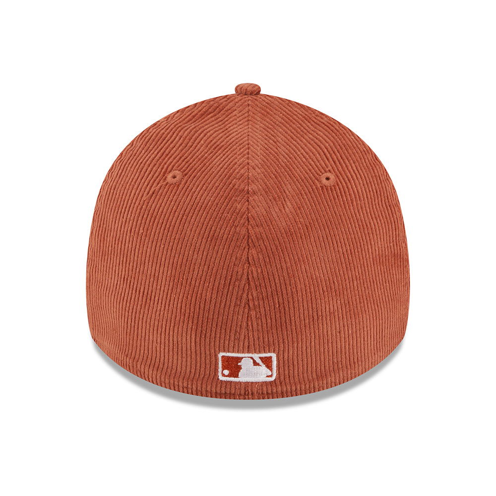 Gorra de béisbol 39THIRTY MLB Cord New York Yankees de New Era - Ladrillo-Blanco