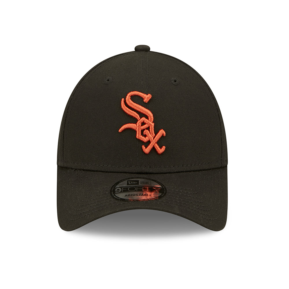 Gorra de béisbol 9FORTY MLB League Essential Chicago White Sox de New Era - Negro-Ladrillo