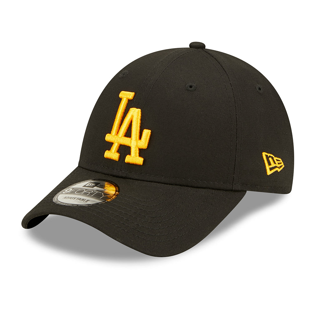 Gorra de béisbol 9FORTY MLB League Essential L.A. Dodgers de New Era - Negro-Dorado