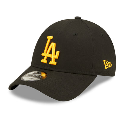 Gorra de béisbol 9FORTY MLB League Essential L.A. Dodgers de New Era - Negro-Dorado