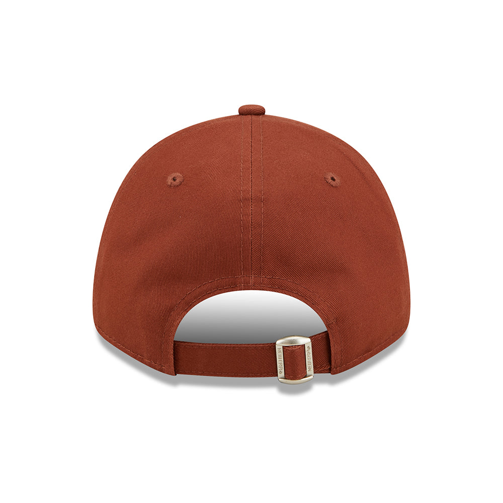 Gorra de béisbol 9FORTY MLB League Essential New York Yankees de New Era - Marrón-Rojo Ladrillo