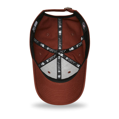 Gorra de béisbol 9FORTY MLB League Essential New York Yankees de New Era - Marrón-Rojo Ladrillo