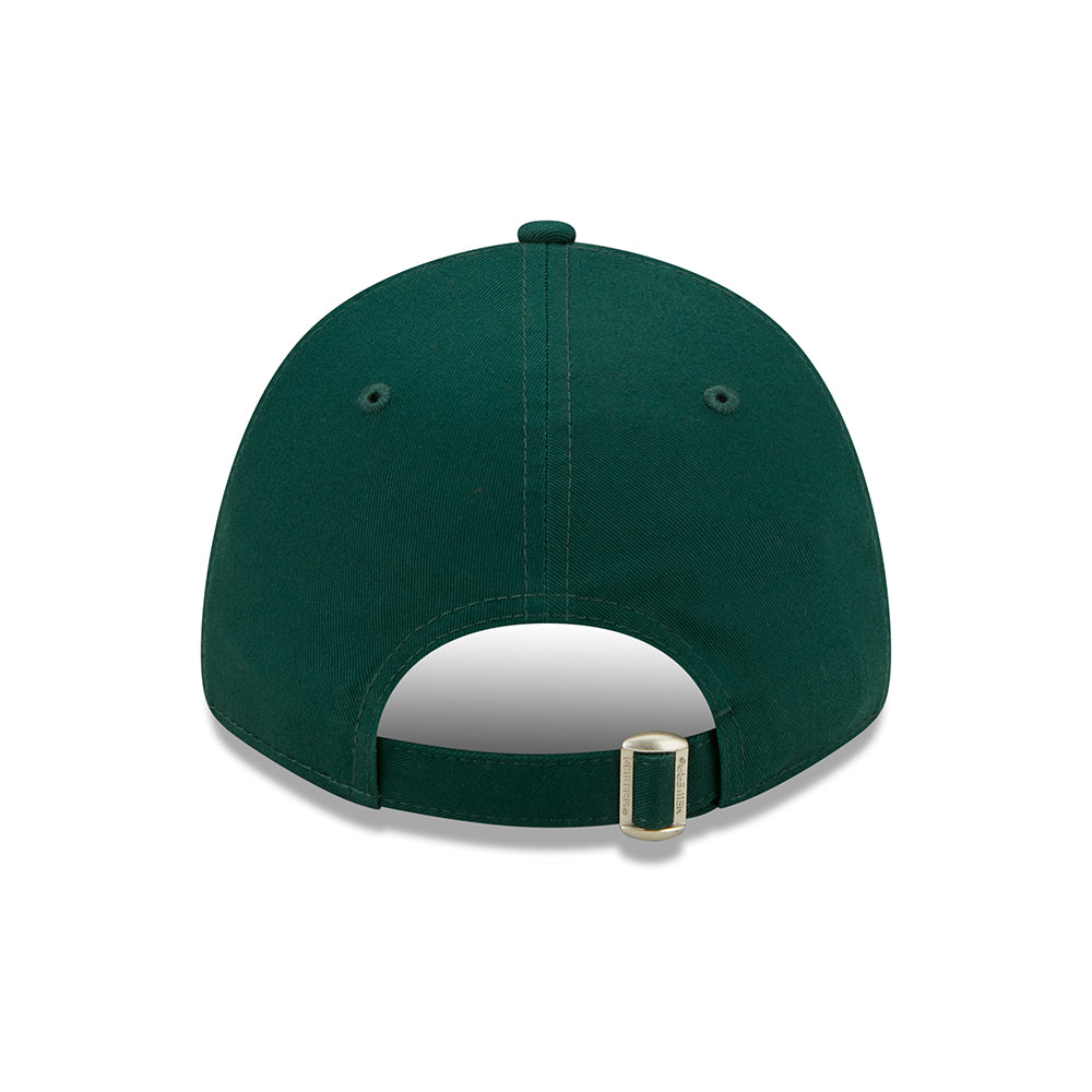 Gorra de béisbol 9FORTY MLB League Essential New York Yankees de New Era - Verde Oscuro-Blanco