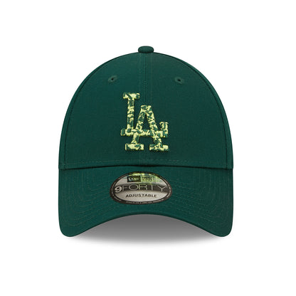 Gorra de béisbol 9FORTY MLB Seasonal Infill L.A. Dodgers de New Era - Verde Oscuro