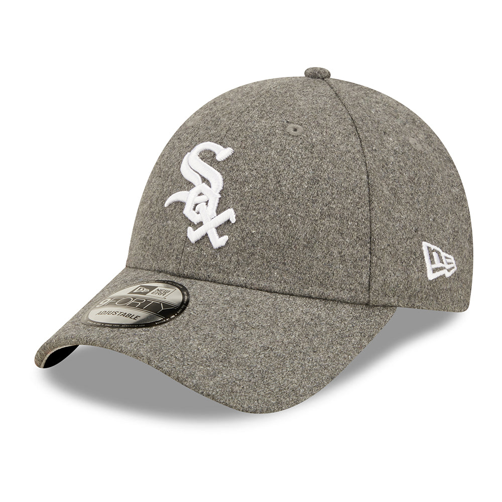 Gorra de béisbol 9FORTY MLB Melton The League Chicago White Sox de New Era - Gris-Blanco