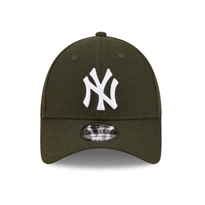 Gorra de béisbol 9FORTY MLB Melton La Liga New York Yankees de New Era - Verde Oscuro-Blanco