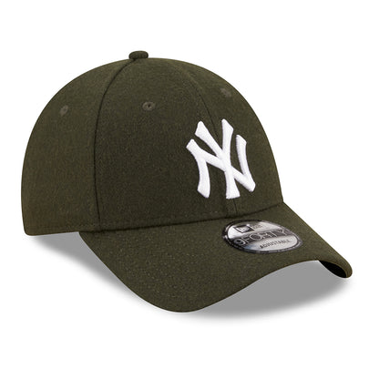 Gorra de béisbol 9FORTY MLB Melton La Liga New York Yankees de New Era - Verde Oscuro-Blanco