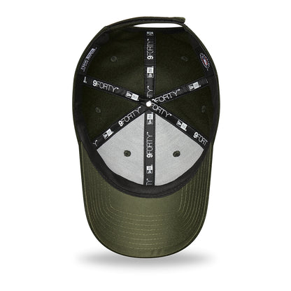 Gorra de béisbol 9FORTY MLB Melton La Liga New York Yankees de New Era - Verde Oscuro-Blanco