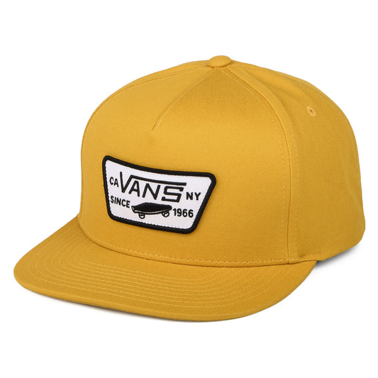 Gorra Snapback Full Patch de Vans - Mostaza