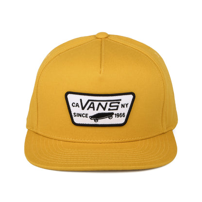 Gorra Snapback Full Patch de Vans - Mostaza