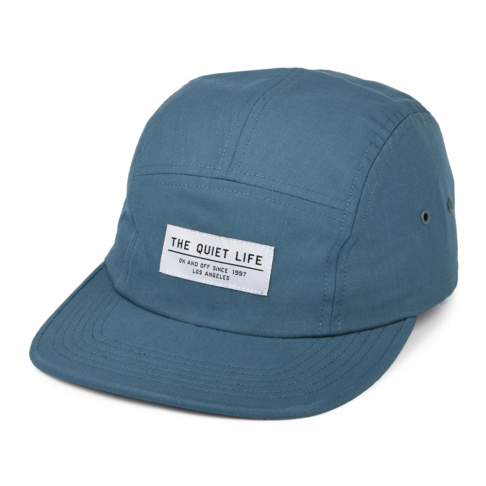 Gorra 5 paneles Foundation de The Quiet Life - Azul Medio