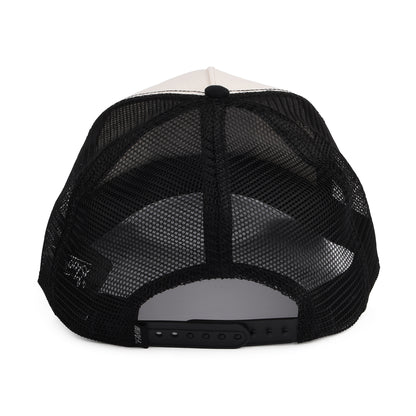 Gorra Trucker Cash Cow de Goorin - Blanco-Negro