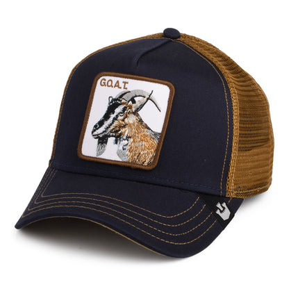Gorra Trucker Goat de Goorin - Azul Marino