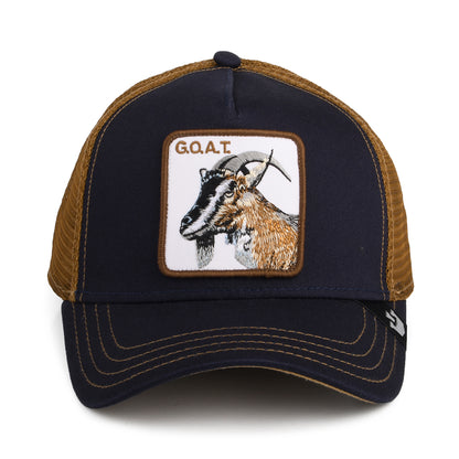 Gorra Trucker Goat de Goorin - Azul Marino