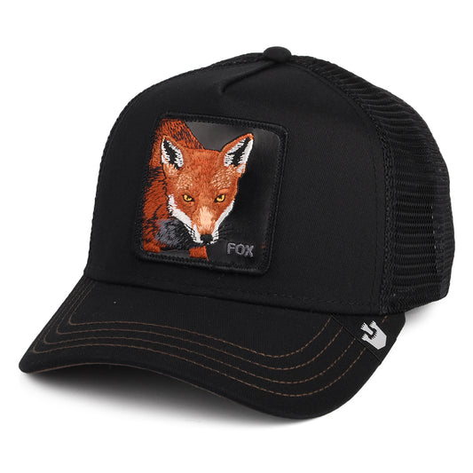 Gorra Trucker Fox de Goorin - Negro