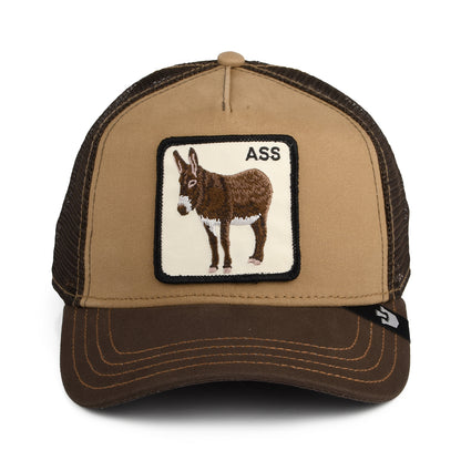 Gorra Trucker Ass de Goorin - Marrón