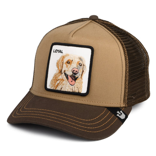 Gorra Trucker Loyal Dog de Goorin - Marrón