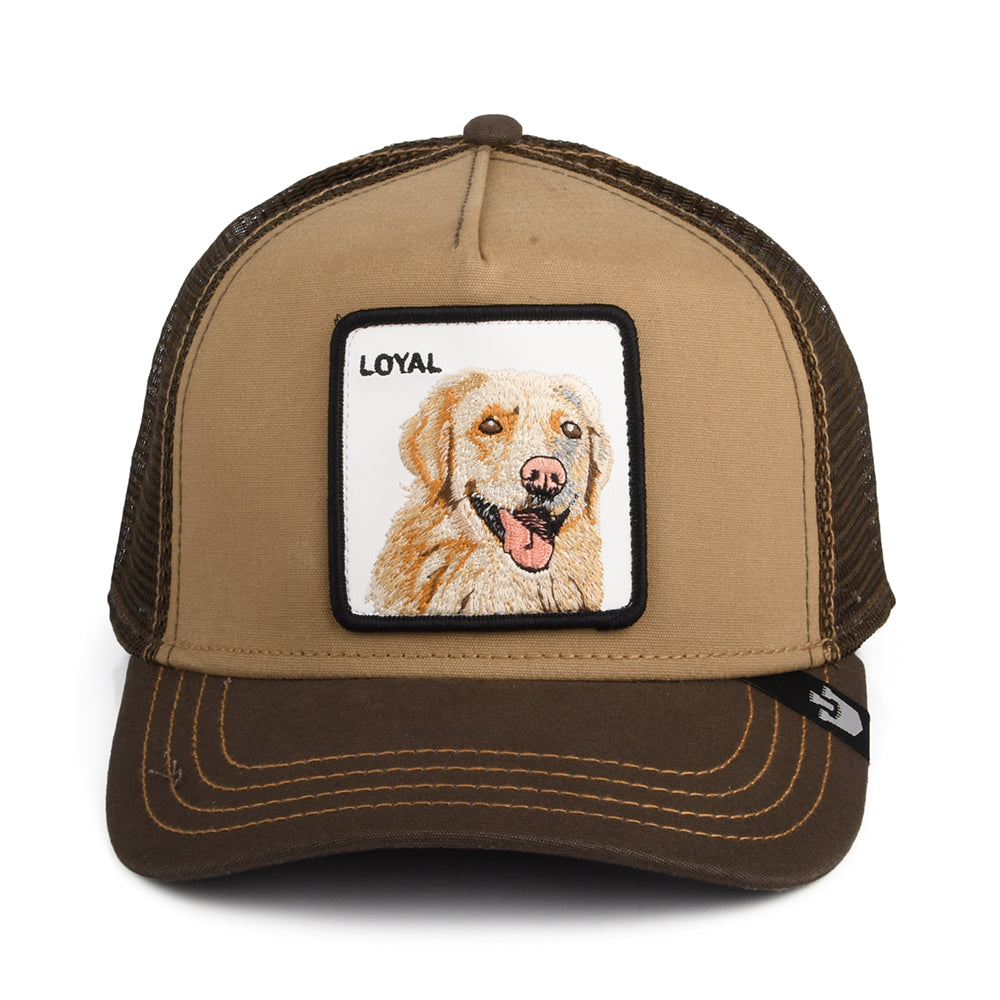 Gorra Trucker Loyal Dog de Goorin - Marrón