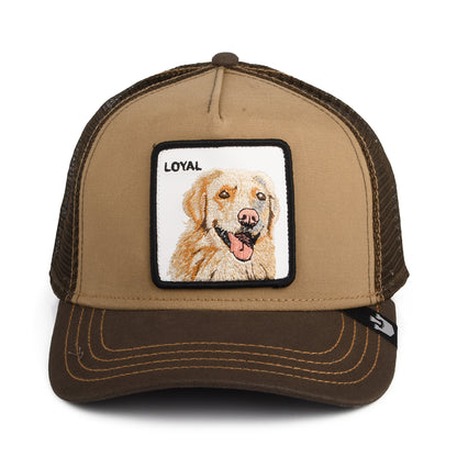 Gorra Trucker Loyal Dog de Goorin - Marrón