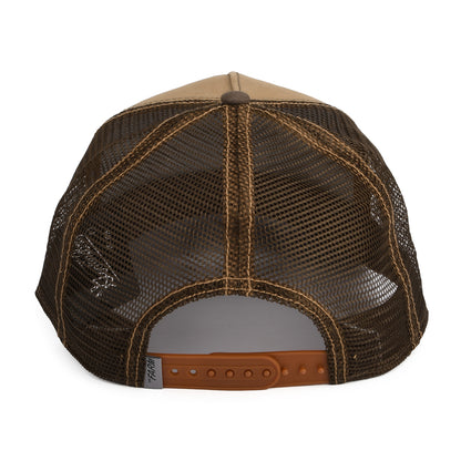 Gorra Trucker Loyal Dog de Goorin - Marrón