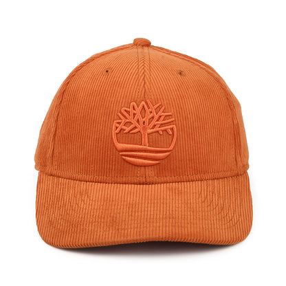 Gorra de béisbol Logo de pana de Timberland - Rojo Óxido