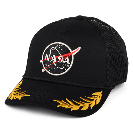 Gorra Trucker The General de NASA - Negro