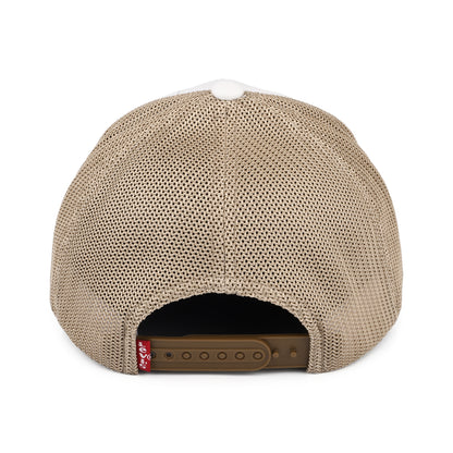 Gorra Trucker Graphic Flexfit de Levi's - Marrón-Blanco