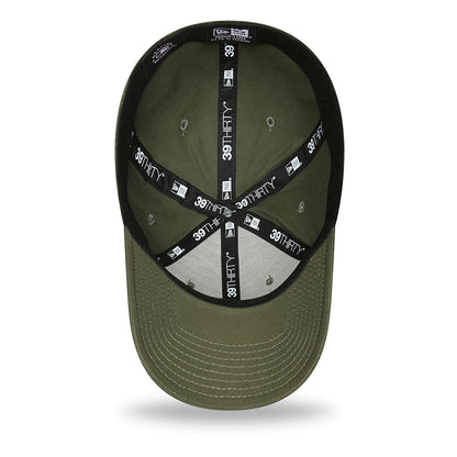 Gorra de béisbol 39THIRTY MLB League Essential I New York Yankees de New Era - Verde Oliva-Marrón
