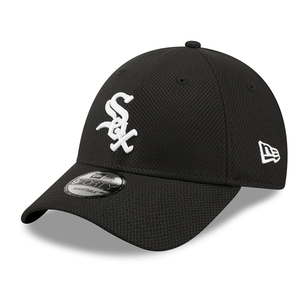 Gorra de béisbol 9FORTY MLB Diamond Era Chicago White Sox de New Era - Negro-Blanco