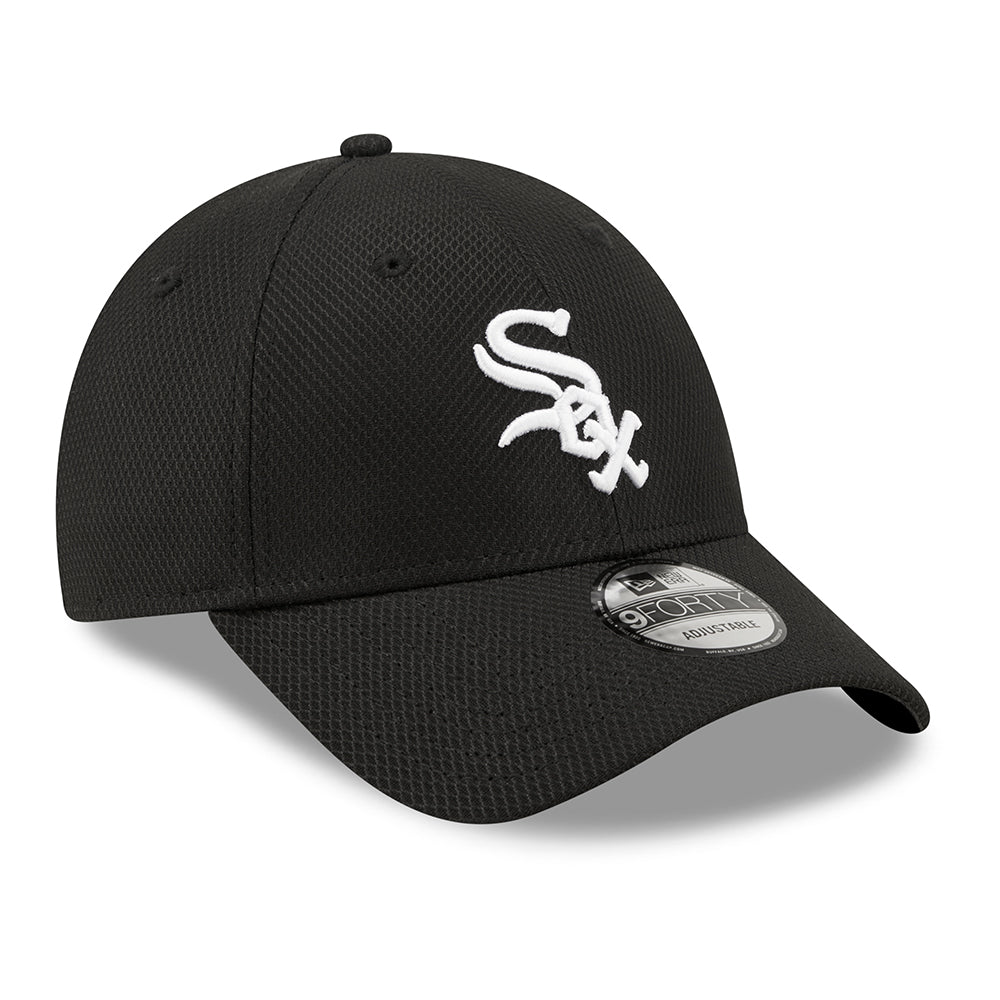 Gorra de béisbol 9FORTY MLB Diamond Era Chicago White Sox de New Era - Negro-Blanco