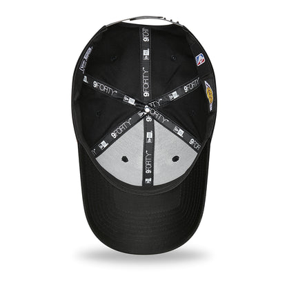 Gorra Snapback 9FORTY NBA Foil Logo L.A. Lakers de New Era - Negro