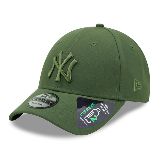 Gorra Snapback 9FORTY MLB Tonal Repreve New York Yankees de New Era - Verde Oliva