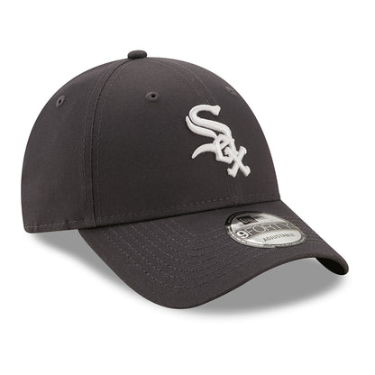 Gorra de béisbol 9FORTY MLB League Essential Chicago White Sox de New Era - Grafito-Blanco