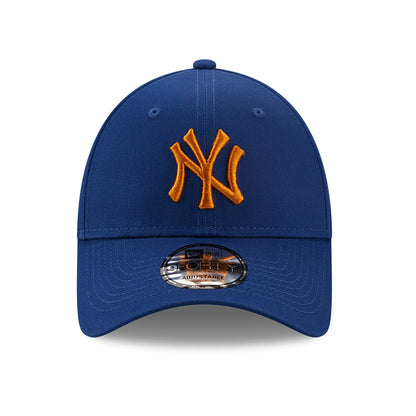 Gorra de béisbol 9FORTY MLB League Essential ll New York Yankees de New Era - Azul Real-Naranja