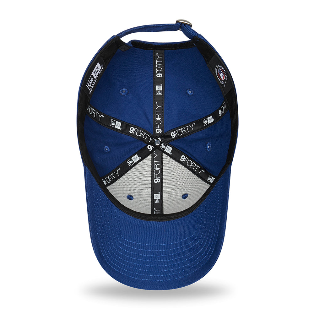 Gorra de béisbol 9FORTY MLB League Essential ll New York Yankees de New Era - Azul Real-Naranja