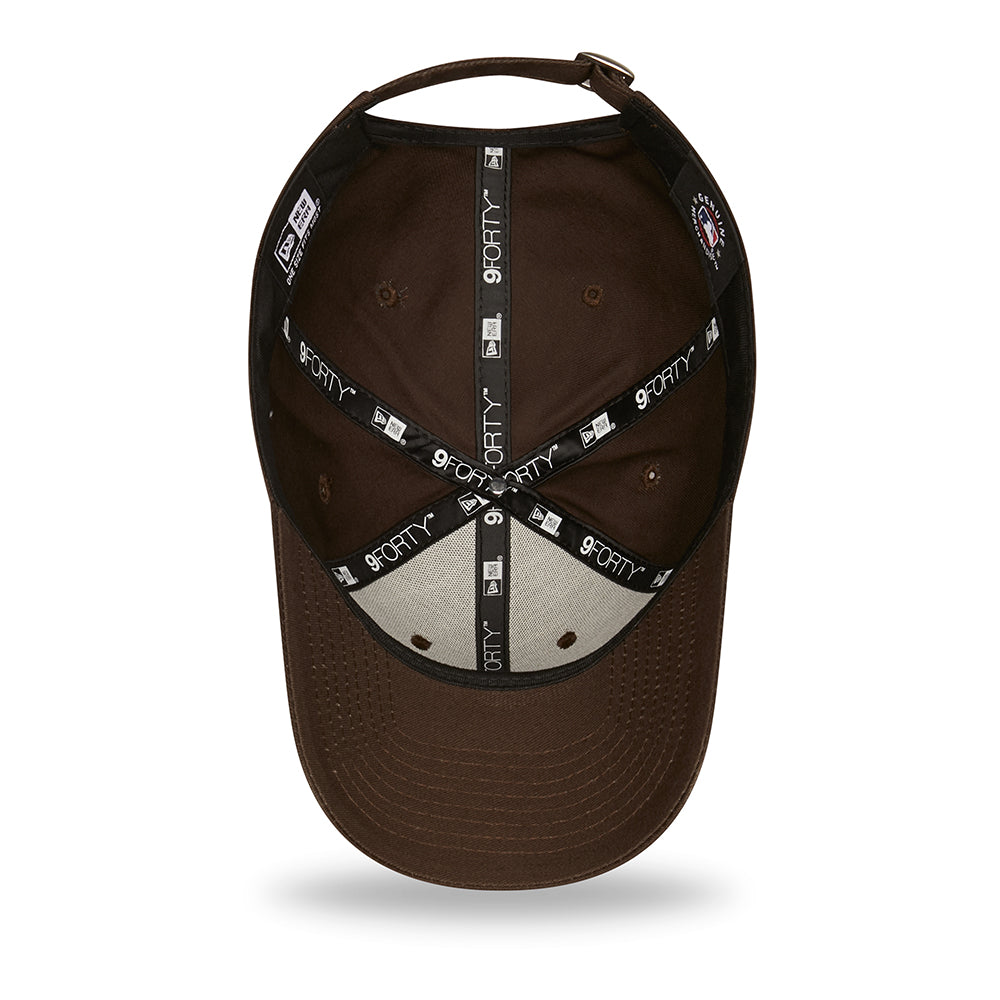 Gorra de béisbol 9FORTY MLB League Essential ll New York Yankees de New Era - Marrón-Piedra