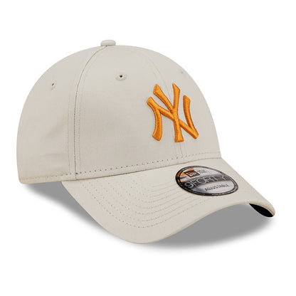 Gorra de béisbol 9FORTY MLB League Essential ll New York Yankees de New Era - Piedra-Naranja