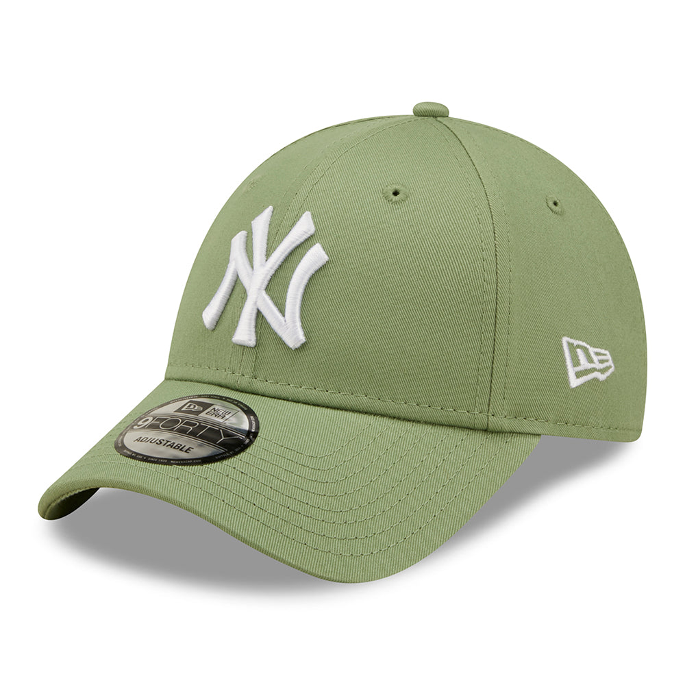Gorra de béisbol 9FORTY MLB League Essential ll New York Yankees de New Era - Jade-Blanco