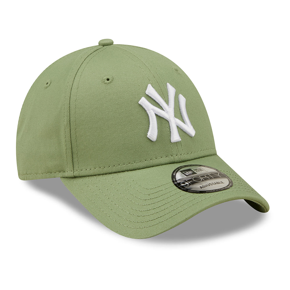 Gorra de béisbol 9FORTY MLB League Essential ll New York Yankees de New Era - Jade-Blanco