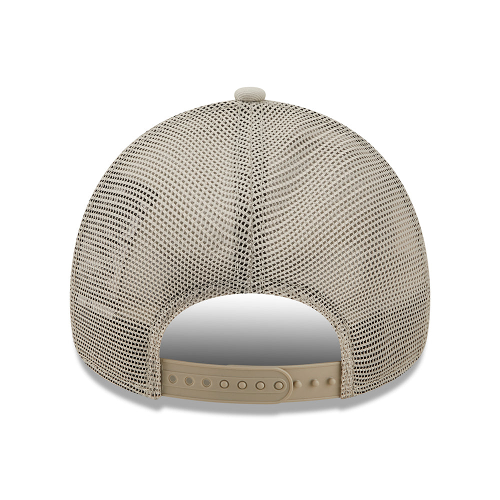 Gorra Trucker 9FORTY A-Frame MLB League Essential L.A. Dodgers de New Era - Piedra-Naranja