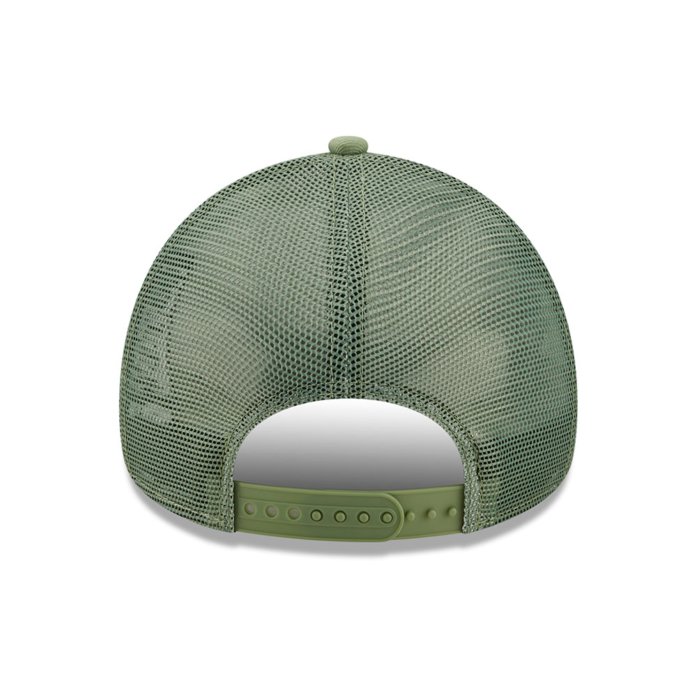 Gorra Trucker 9FORTY A-Frame MLB League Essential New York Yankees de New Era - Jade-Negro