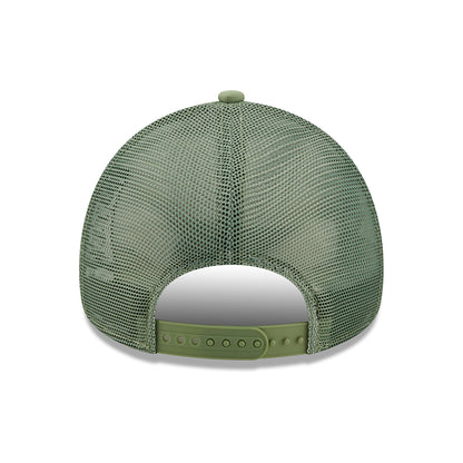 Gorra Trucker 9FORTY A-Frame MLB League Essential New York Yankees de New Era - Jade-Negro
