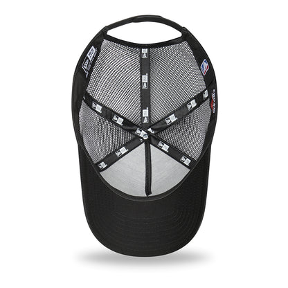 Gorra Trucker 9FORTY A-Frame NBA Tonal Black Chicago Bulls de New Era - Negro