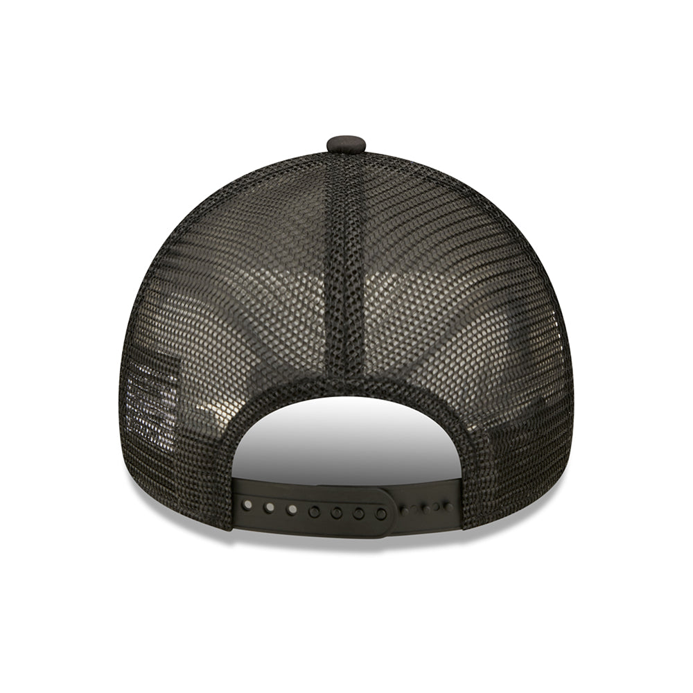 Gorra Trucker 9FORTY A-Frame NBA Tonal Black L.A. Lakers de New Era - Negro
