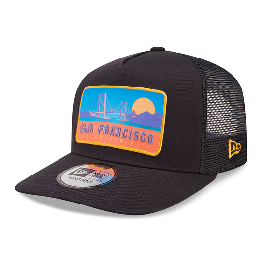 Gorra Trucker 9FORTY A-Frame NE Location San Francisco de New Era - Azul Marino
