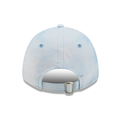 Gorra de béisbol mujeres 9FORTY MLB Pastel Tie Dye New York Yankees de New Era - Azul Cielo-Blanco