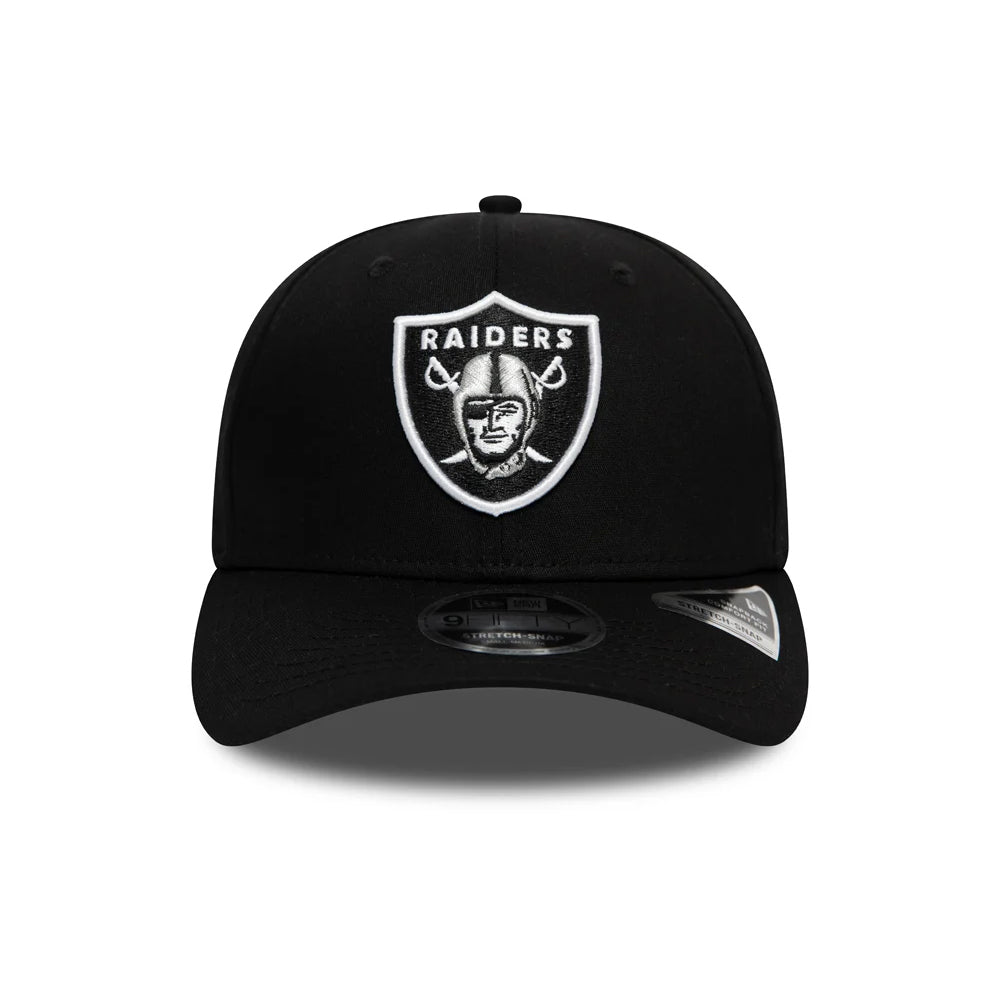 Gorra Snapback 9FIFTY NFL Team Stretch Snap Las Vegas Raiders de New Era - Negro