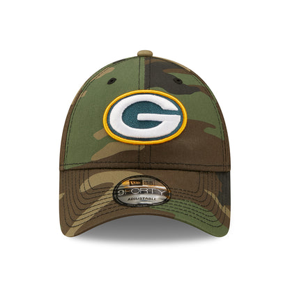 Gorra de béisbol 9FORTY NFL Camo Green Bay Packers de New Era - Camuflaje