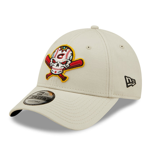 Gorra de béisbol 9FORTY Minor League Columbus Clippers de New Era - Piedra
